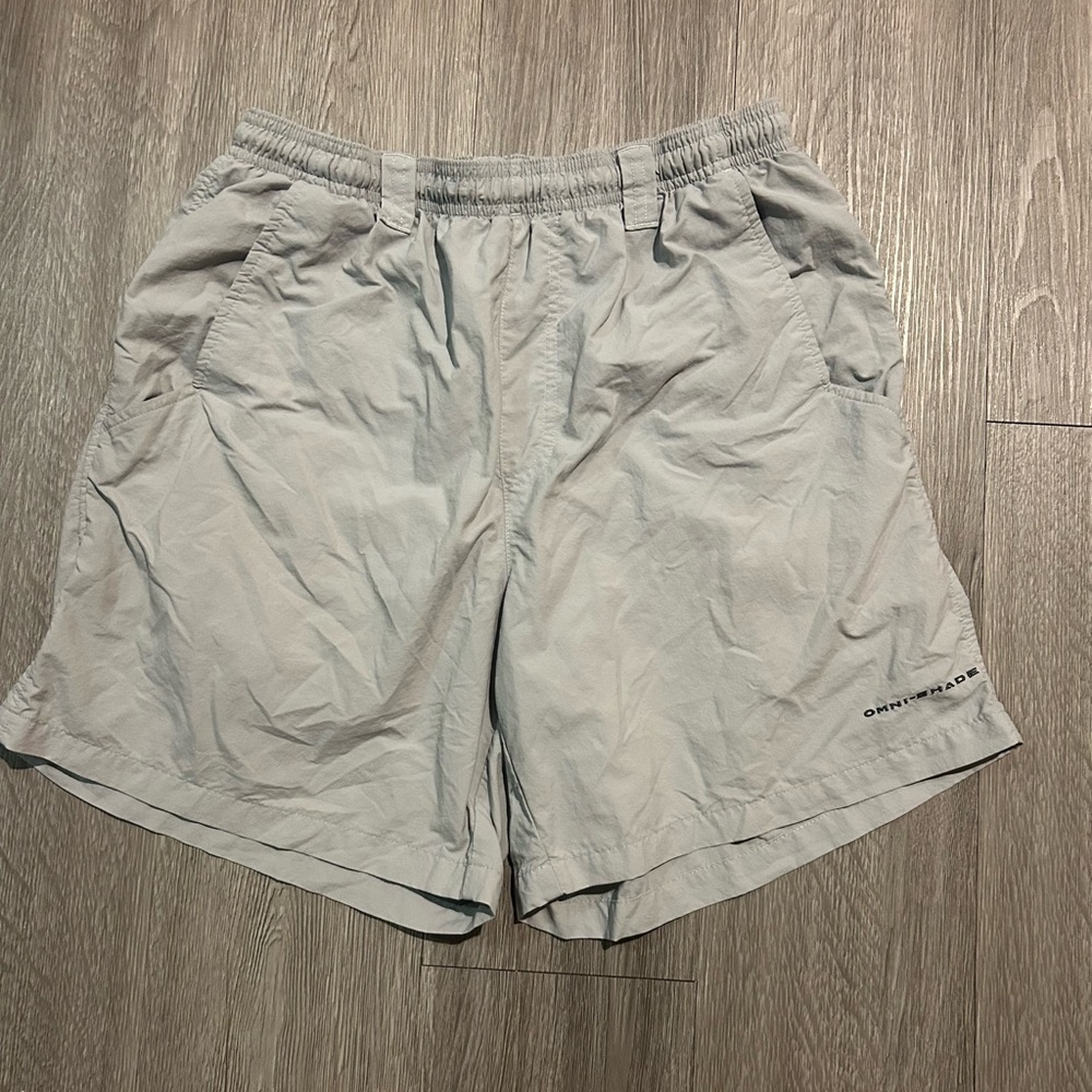 Columbia PFG Gray Outdoor Shorts